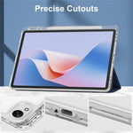 For Huawei MatePad 11.5 S (2025) / MatePad 11.5 S (2024) Case Clear Acrylic Leather Tablet Cover Support Auto Sleep / Wake