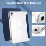 For Huawei MatePad 11.5 S (2025) / MatePad 11.5 S (2024) Case Clear Acrylic Leather Tablet Cover Support Auto Sleep / Wake