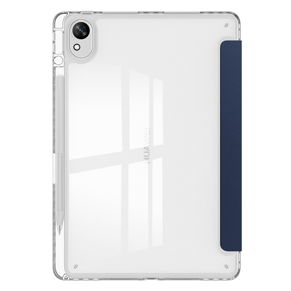 For Huawei MatePad 11.5 S (2025) / MatePad 11.5 S (2024) Case Clear Acrylic Leather Tablet Cover Support Auto Sleep / Wake