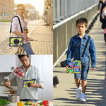 For Lenovo Tab M11 / Xiaoxin Pad 11 2024 Case Silicone+PC Kickstand Tablet Cover with Shoulder Strap