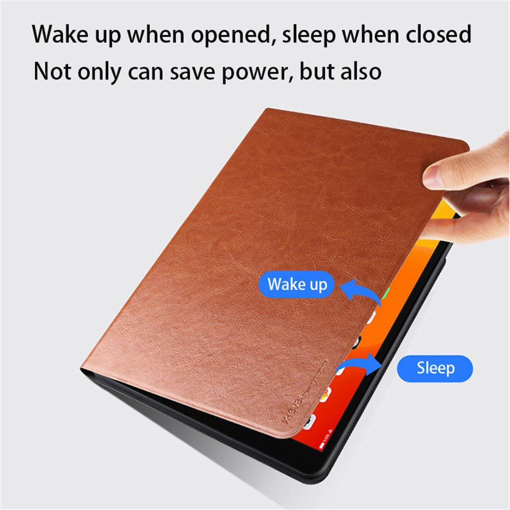 X-LEVEL Kate Series For iPad Pro 11 (2025) / 11 (2024) Case Auto Wake / Sleep PU Leather Folio Tablet Cover