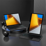 For Xiaomi Poco Pad Leather Case + Bluetooth-compatible Keyboard with Backlight Trackpad