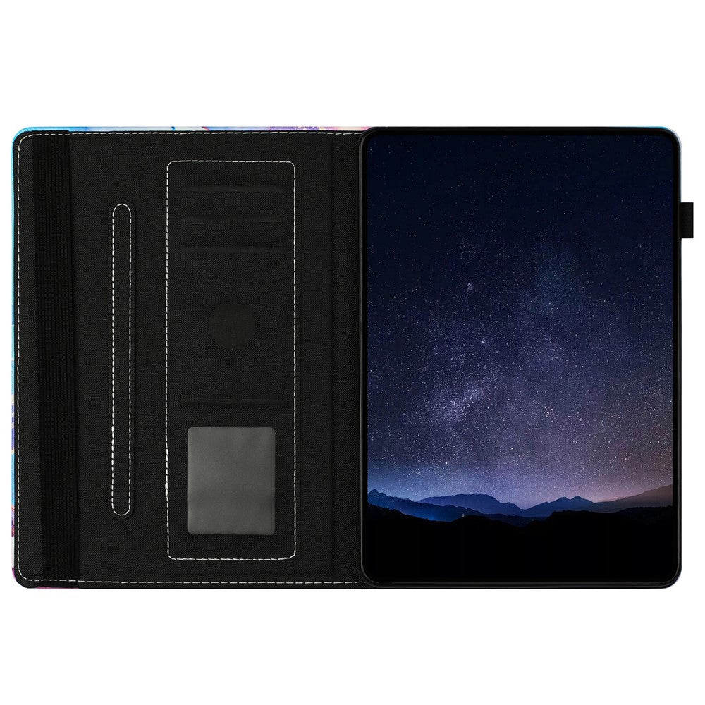 For Lenovo Tab M11 / Xiaoxin Pad 11 2024 Case Marble Leather Protective Tablet Cover Auto Wake Sleep