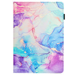 For Lenovo Tab M11 / Xiaoxin Pad 11 2024 Case Marble Leather Protective Tablet Cover Auto Wake Sleep