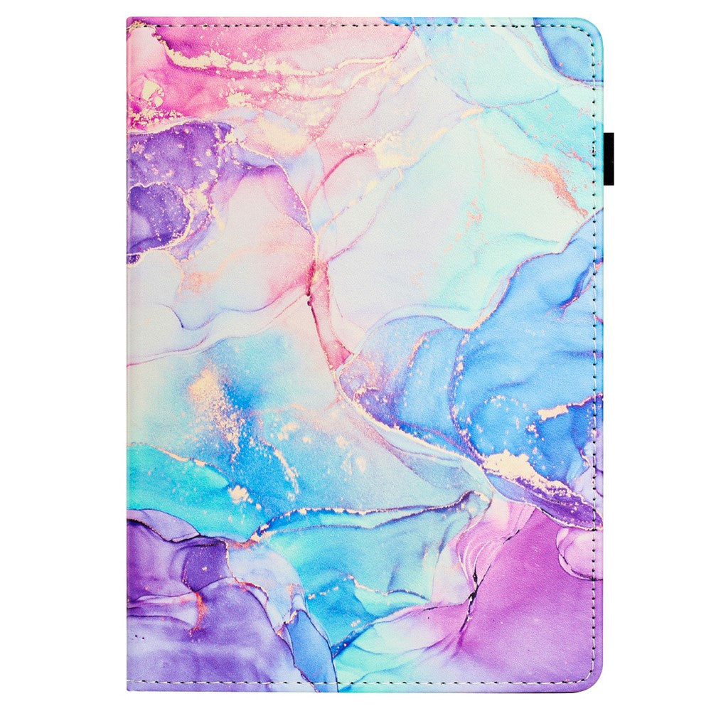 For Lenovo Tab M11 / Xiaoxin Pad 11 2024 Case Marble Leather Protective Tablet Cover Auto Wake Sleep