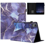 For Lenovo Tab M11 / Xiaoxin Pad 11 2024 Case Marble Leather Protective Tablet Cover Auto Wake Sleep