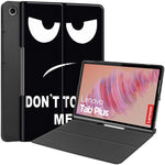 For Lenovo Tab Plus Stand Case Pattern Print Leather Tablet Cover