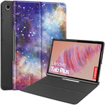 For Lenovo Tab Plus Stand Case Pattern Print Leather Tablet Cover