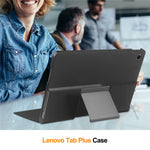 For Lenovo Tab Plus Stand Case Shockproof Leather Tablet Cover