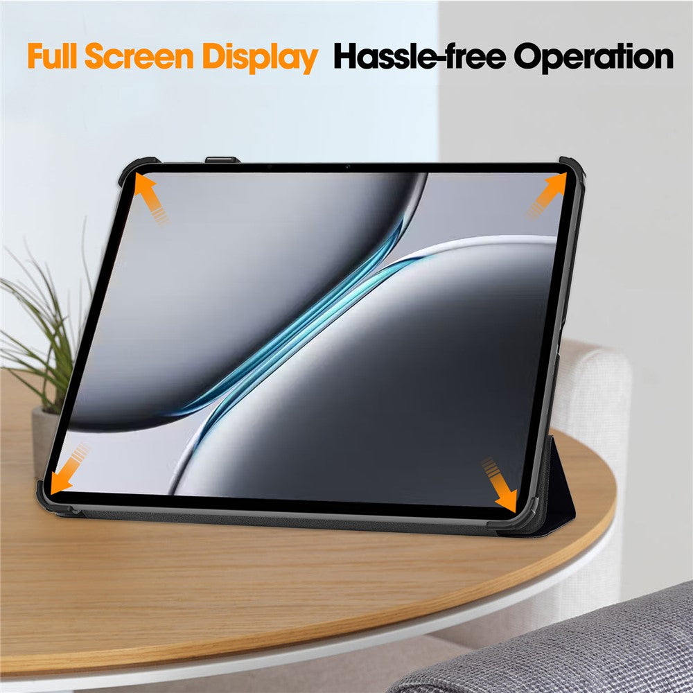 For OnePlus Pad 2 Stand Case Pattern Print Leather Tablet Cover