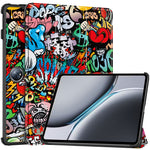 For OnePlus Pad 2 Stand Case Pattern Print Leather Tablet Cover