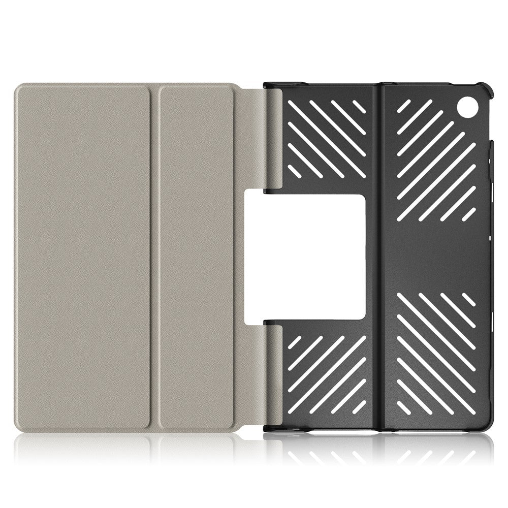 For Lenovo Tab Plus 11.5-inch TB351FU Case Pattern Tablet Leather Cover Hollow Heat Dissipation