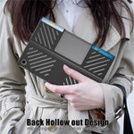 For Lenovo Tab Plus 11.5-inch TB351FU Case Pattern Tablet Leather Cover Hollow Heat Dissipation