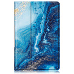 For Lenovo Tab Plus 11.5-inch TB351FU Case Pattern Tablet Leather Cover Hollow Heat Dissipation