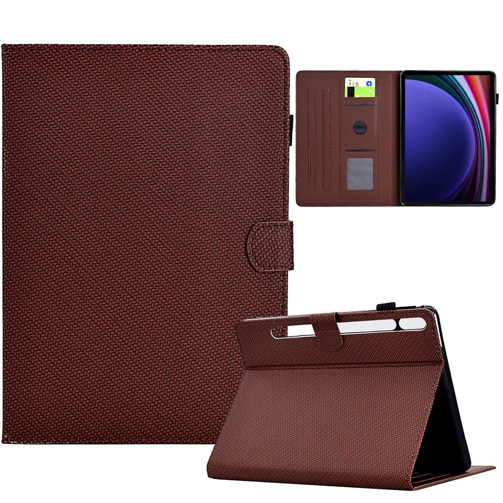 Til Samsung Galaxy Tab S9 FE / S9 Cover PU-læder tablet cover Auto Wake/Sleep