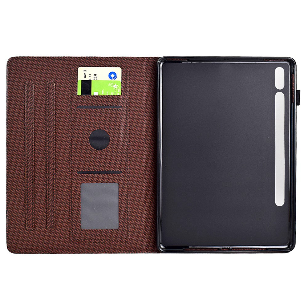 Til Samsung Galaxy Tab S9 FE / S9 Cover PU-læder tablet cover Auto Wake/Sleep