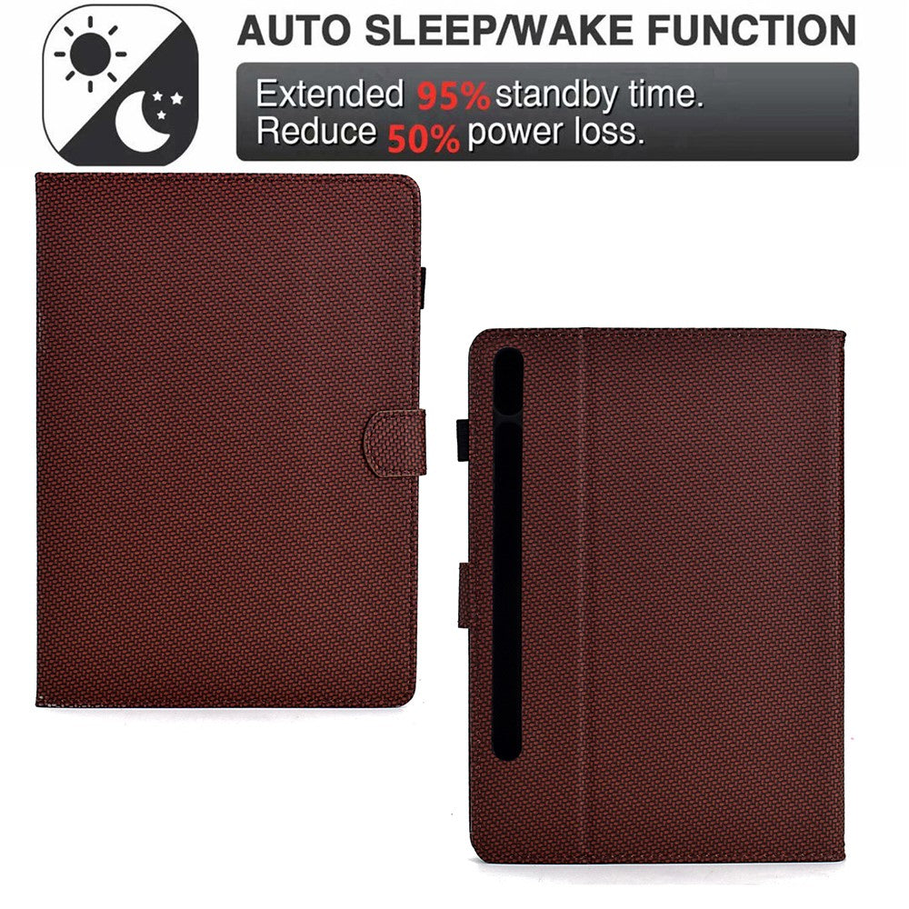 Til Samsung Galaxy Tab S9 FE / S9 Cover PU-læder tablet cover Auto Wake/Sleep