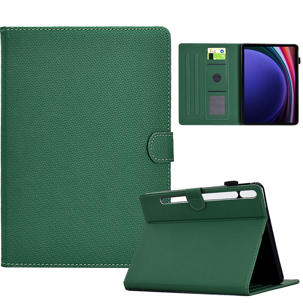 Til Samsung Galaxy Tab S9 FE / S9 Cover PU-læder tablet cover Auto Wake/Sleep