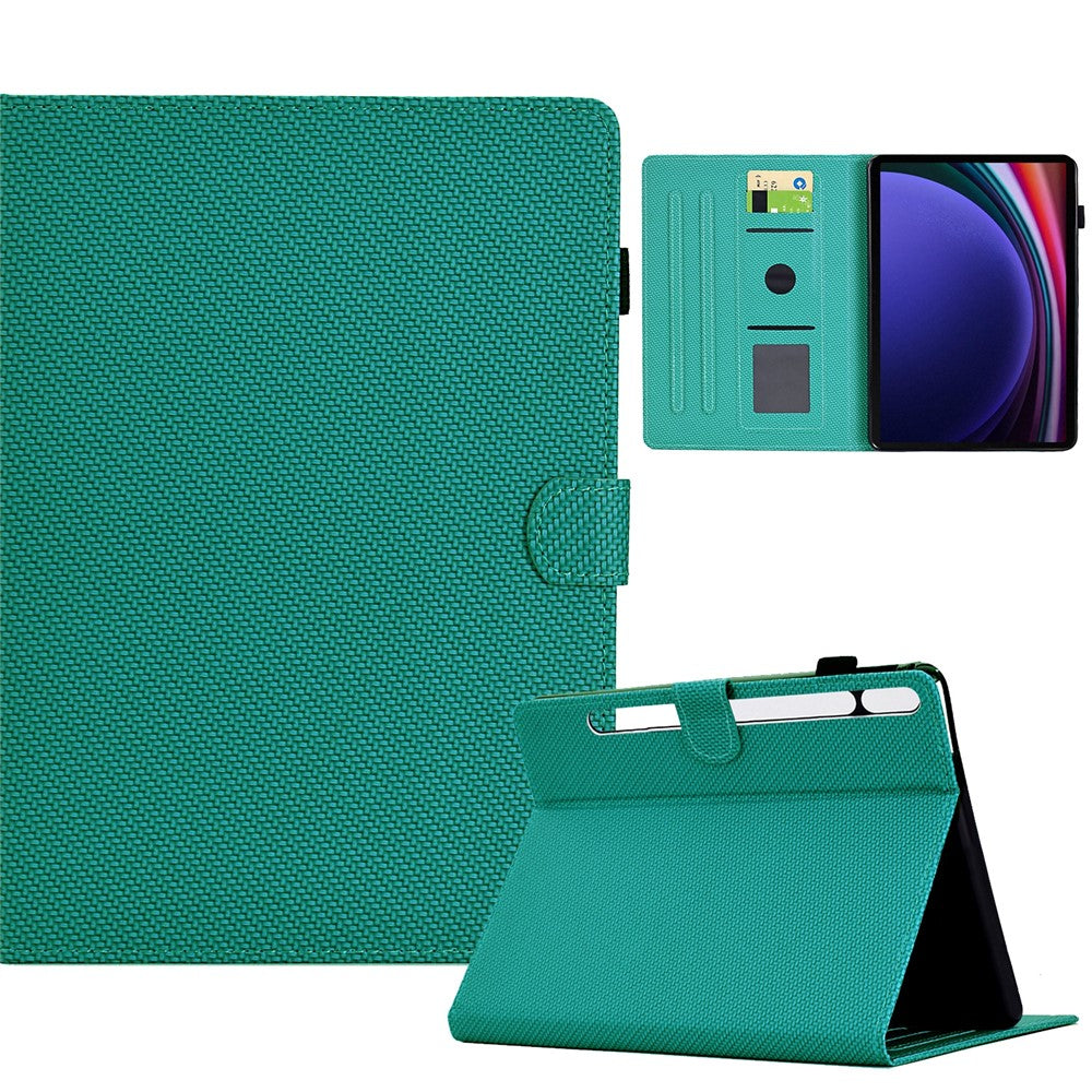 Til Samsung Galaxy Tab S9 FE / S9 Cover PU-læder tablet cover Auto Wake/Sleep