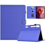 For Lenovo Tab P12 Leather Case Carbon Fiber Texture Tablet Cover Stand View