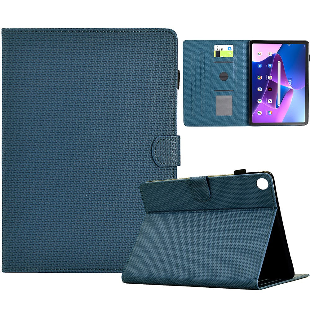 For Lenovo Tab M10 (Gen 3) Case PU Leather Protective Tablet Cover with Card Slots