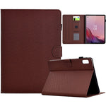For Lenovo Tab M9 TB-310FU Case Card Slots Leather Tablet Cover with Stand View