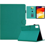 For Xiaomi Redmi Pad SE Case Carbon Fiber Texture PU Leather Cover Stand View