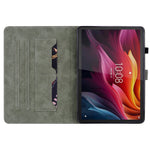 For Lenovo Tab K11 Plus Cases Anti-Slip Tiger Imprint PU Leather Tablet Cover