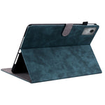 For Lenovo Tab K11 Plus Cases Anti-Slip Tiger Imprint PU Leather Tablet Cover