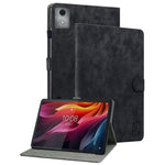 For Lenovo Tab K11 Plus Cases Anti-Slip Tiger Imprint PU Leather Tablet Cover