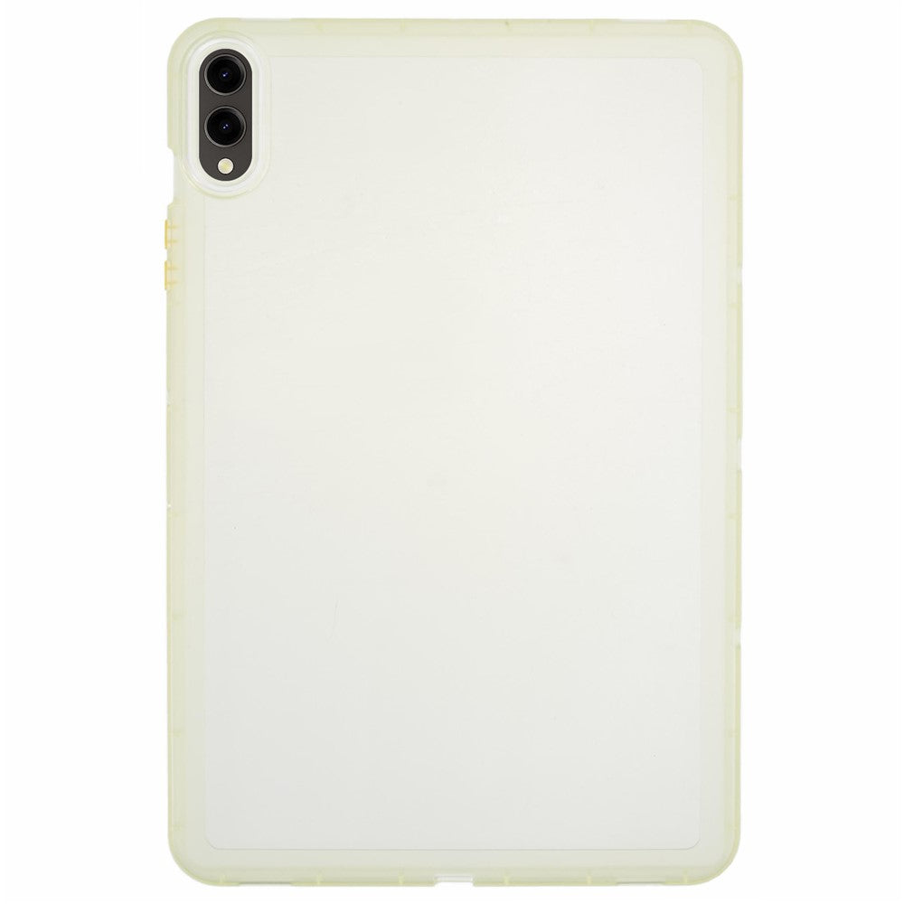 Til Samsung Galaxy Tab S9 FE+ / Tab S9+ Cover TPU Stødsikkert Gennemsigtigt Cover