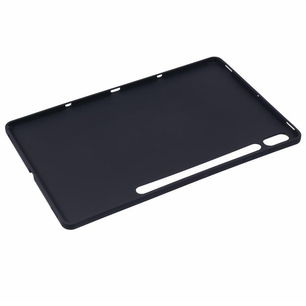 Til Samsung Galaxy Tab S8+ / Tab S7 FE / Tab S7+ etui Hudvenlig Touch Blød TPU tablet cover