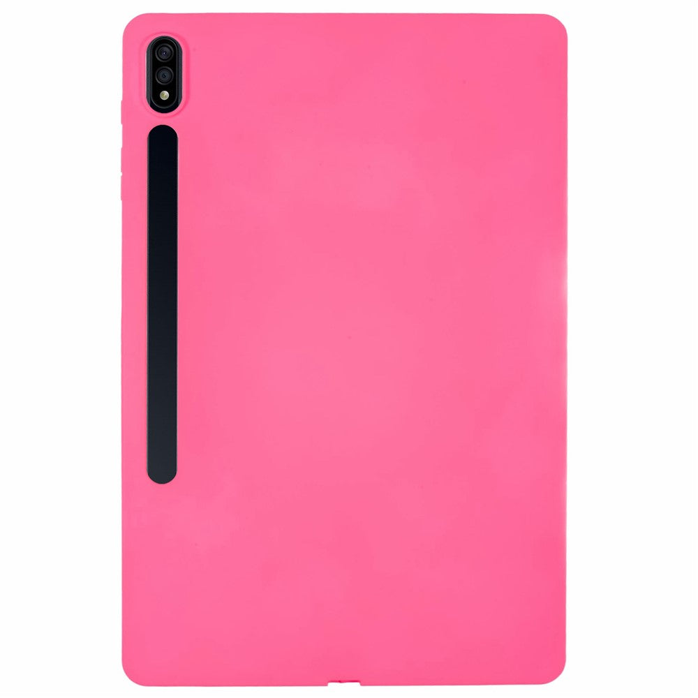 Til Samsung Galaxy Tab S8+ / Tab S7 FE / Tab S7+ etui Hudvenlig Touch Blød TPU tablet cover