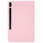 Til Samsung Galaxy Tab S8+ / Tab S7 FE / Tab S7+ etui Hudvenlig Touch Blød TPU tablet cover