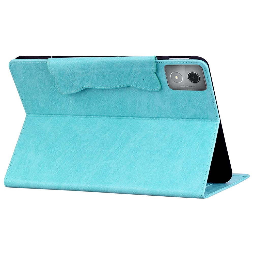 For Lenovo Tab M11 Plus / Tab K11 Plus Case Stand PU Leather Tablet Cover Cat Buckle Closure