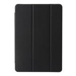 For Huawei MatePad SE 11 Case Tri-Fold Stand Leather+TPU+Acrylic Clear Back Tablet Cover