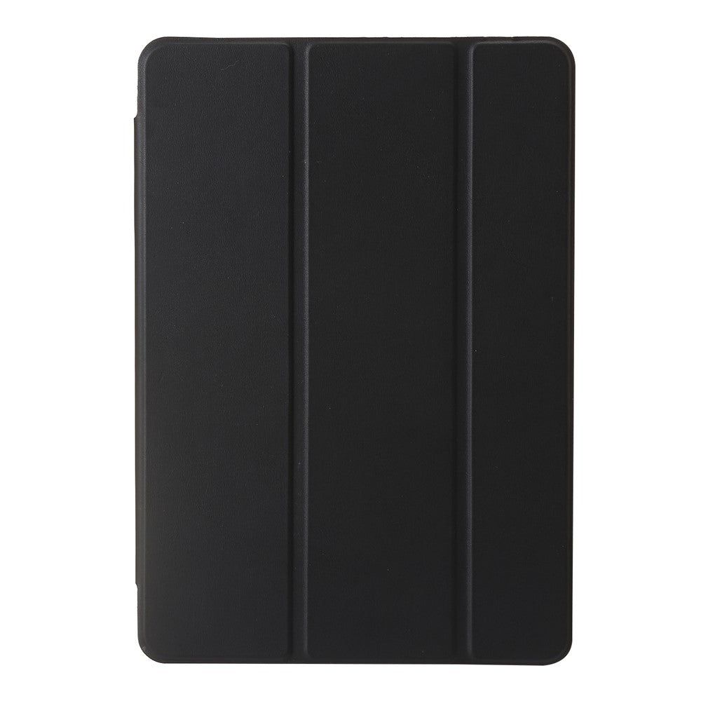 For Huawei MatePad SE 11 Case Tri-Fold Stand Leather+TPU+Acrylic Clear Back Tablet Cover