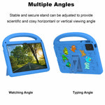 For Lenovo Tab M11 Kickstand Case Cartoon Design Anti-Drop EVA+PC Tablet Cover with Strap for Kids