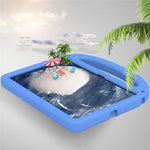 For Lenovo Tab M11 Kickstand Case Cartoon Design Anti-Drop EVA+PC Tablet Cover with Strap for Kids