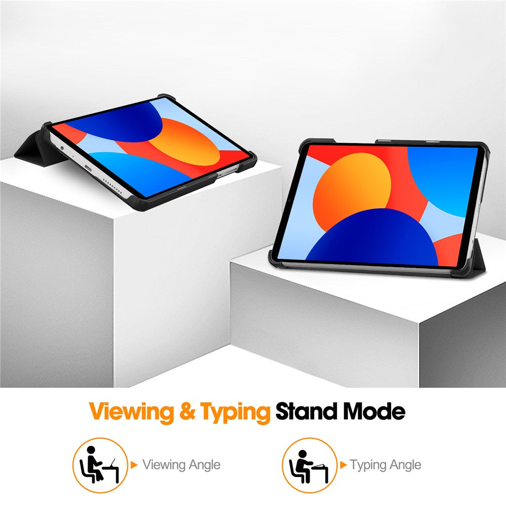 For Xiaomi Redmi Pad SE 4G 8.7 inch Case Anti-Scratch Leather Stand Tablet Cover