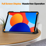 For Xiaomi Redmi Pad SE 4G 8.7 inch Case Anti-Scratch Leather Stand Tablet Cover