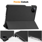 For Xiaomi Redmi Pad SE 4G 8.7 inch Case Anti-Scratch Leather Stand Tablet Cover