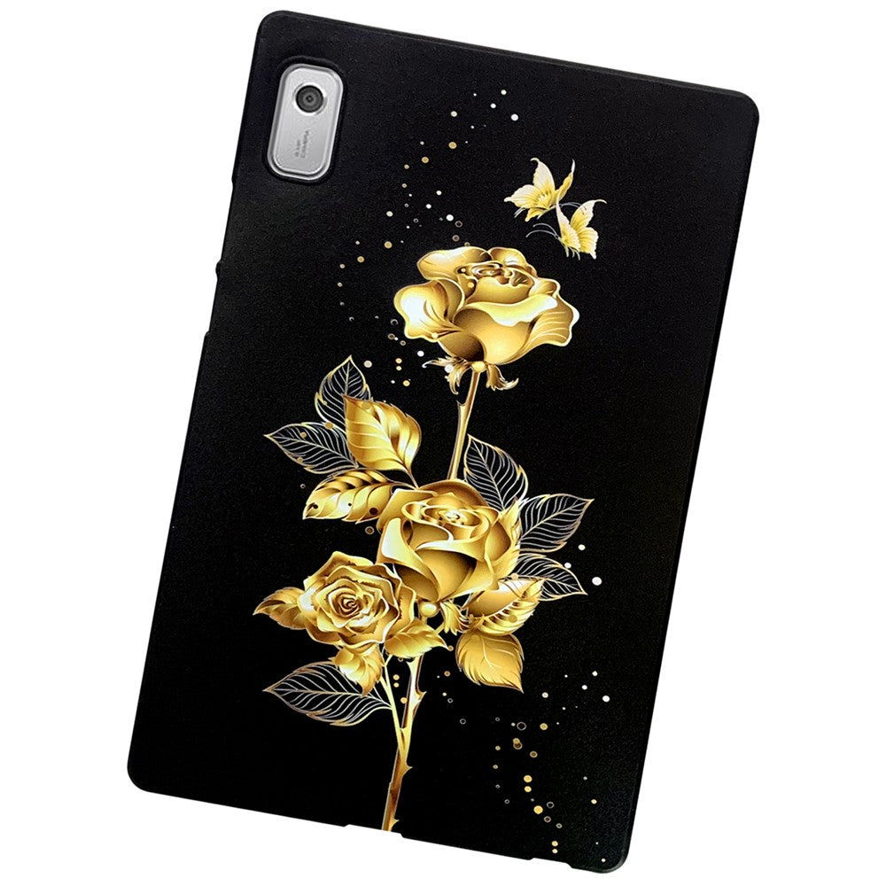 For Lenovo Tab M9 TB-310FU TPU Case Pattern Printing Slim Tablet Protective Cover