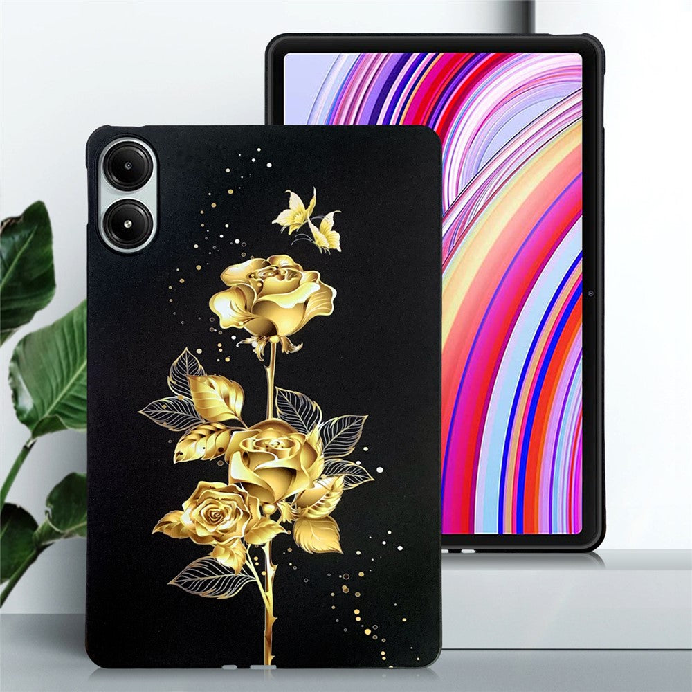 Xiaomi Redmi Pad Pro 5G / Pad Pro / Poco Pad TPU-skal Mönstertryck Slim Surfplatta Skyddande Fodral