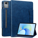 For Lenovo Xiaoxin Pad Pro 12.7 inch Case Cat Buckle Closure Leather Protective Stand Cover