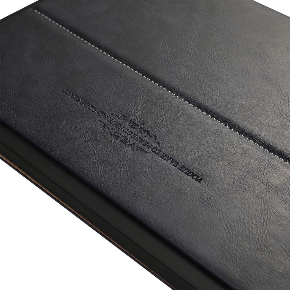 Lenovo Tab Plus stativfodral reptåligt PU-läder surfplatta med fällbart lock
