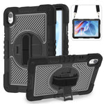 For Huawei MatePad 11.5 S (2024) Case Silicone+PC Kickstand Tablet Cover with Shoulder Strap