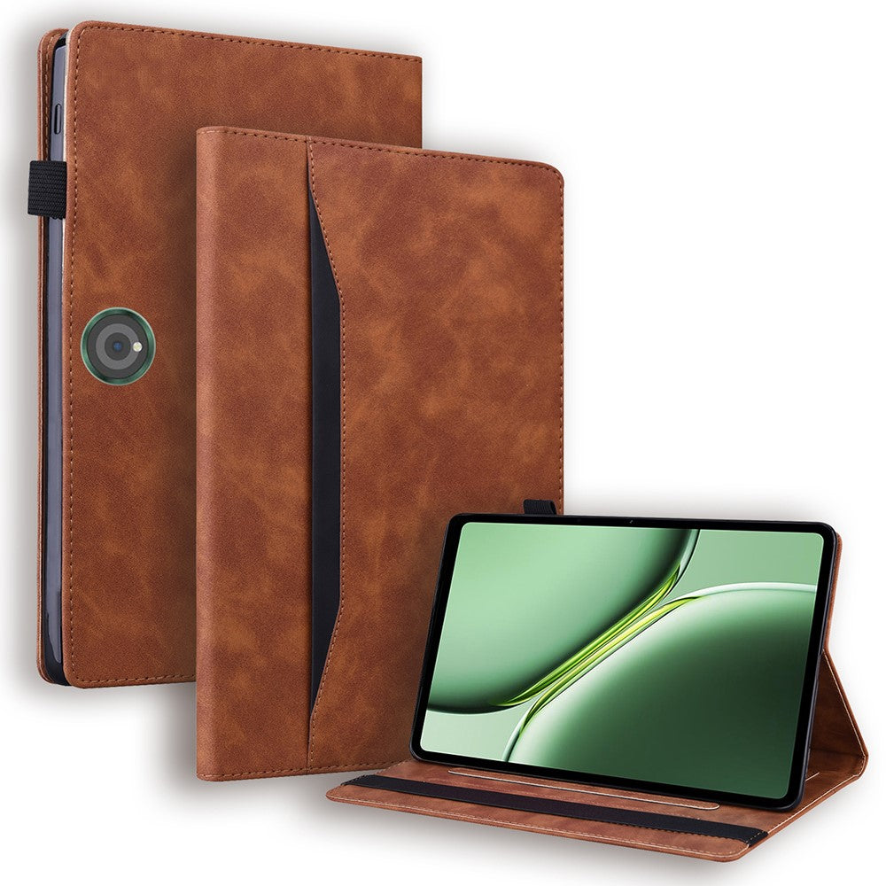 For OnePlus Pad 2 / Pad Pro Case PU Leather Business Folio Protective Tablet Cover Card Holder