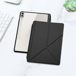 DUX DUCIS Magi Series for Samsung Galaxy Tab S9+ / S9 FE+ Leather Case Origami Stand Auto Wake / Sleep Cover