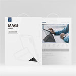 DUX DUCIS Magi Series for Samsung Galaxy Tab S9+ / S9 FE+ Leather Case Origami Stand Auto Wake / Sleep Cover